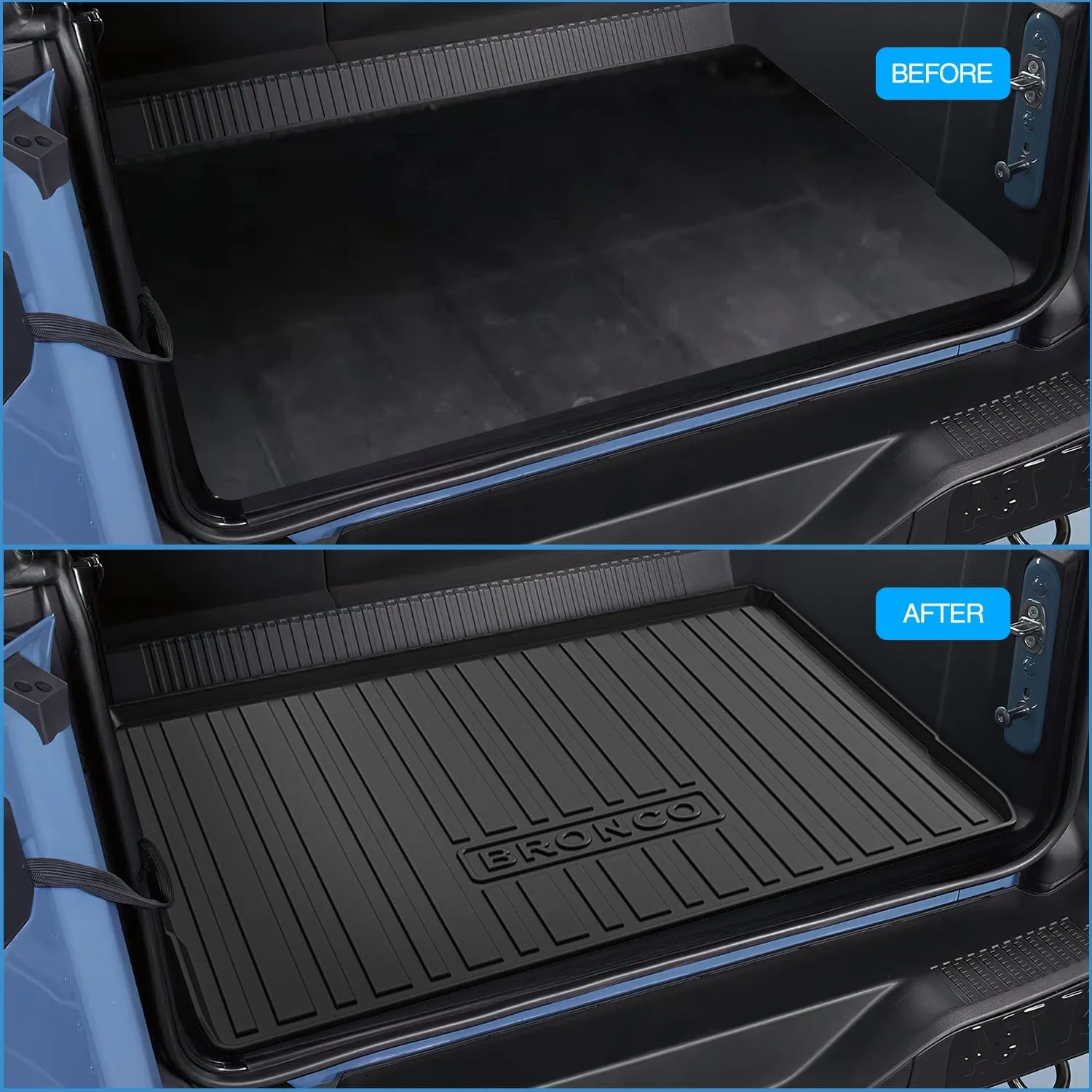 2021-2025 Ford Bronco 4 Door Cargo Mats