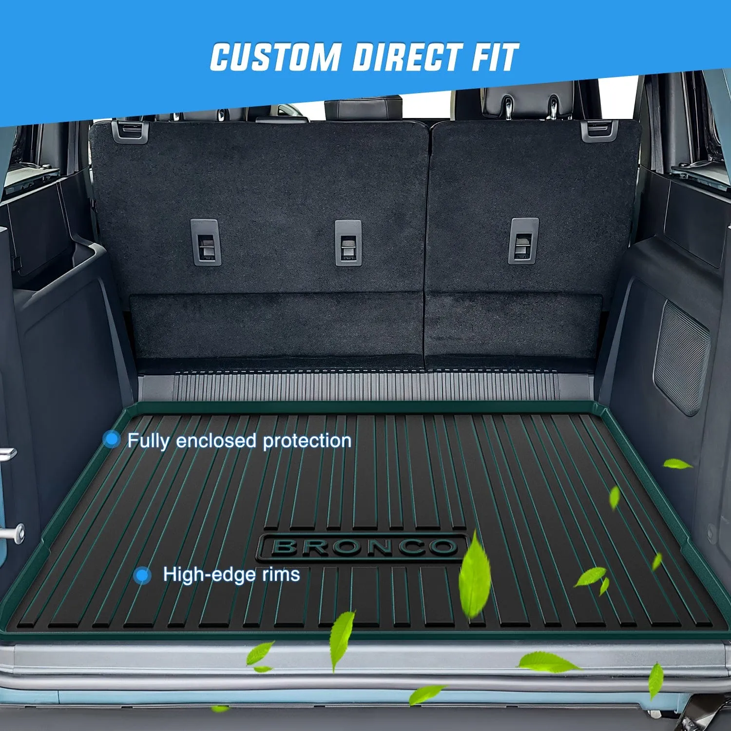 2021-2025 Ford Bronco 4 Door Cargo Mats