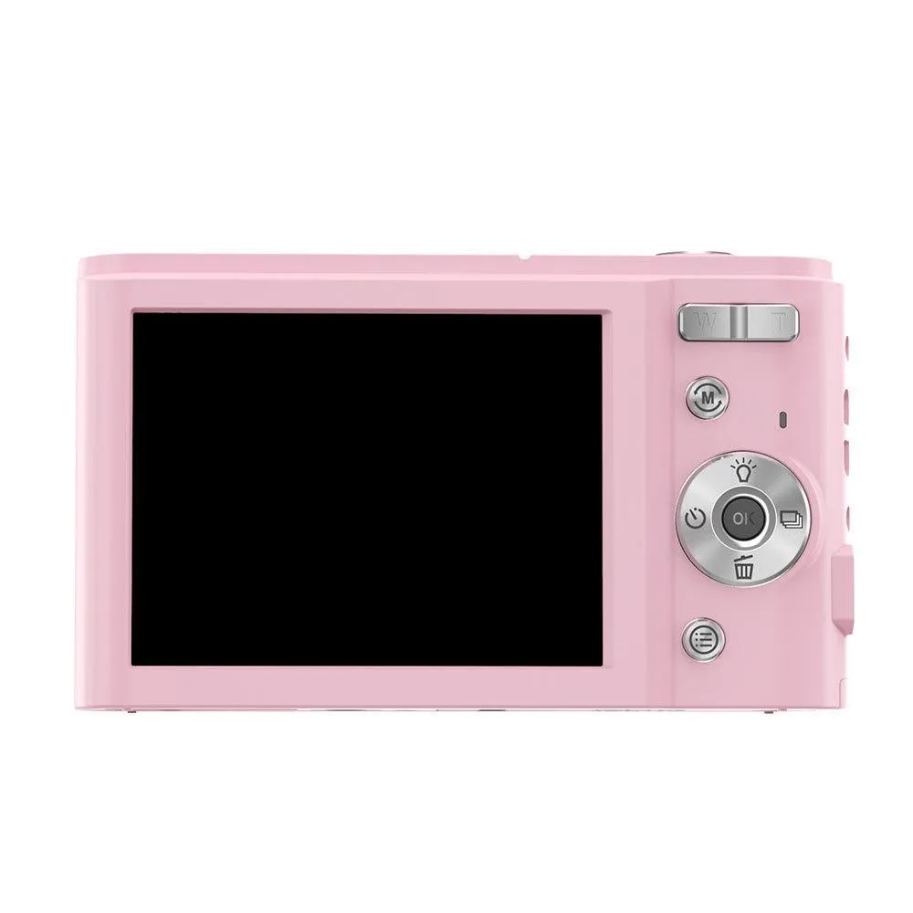 2.7K Full HD 44MP 16x Zoom Digital Camera for Kids | 2.88" Screen | Black