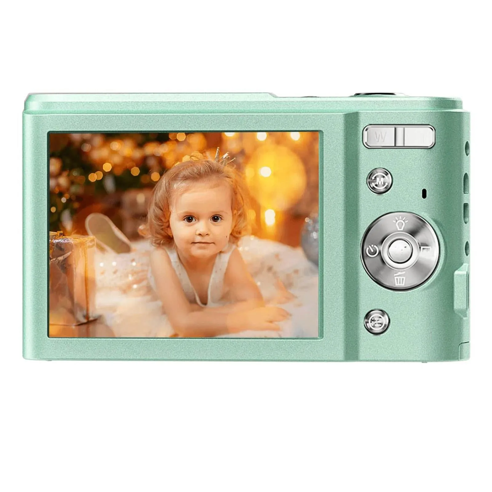 36MP 2.7K Full HD Digital Camera with 16x Zoom for Children | 2.4 Inch Screen | Pink