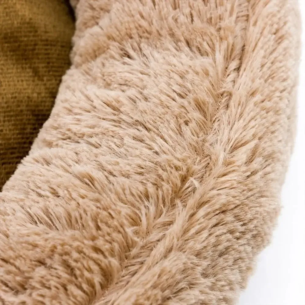 4 Colors Soft Warm Paw Shape Washable Wear Resistant Pet Bed for Dogs
