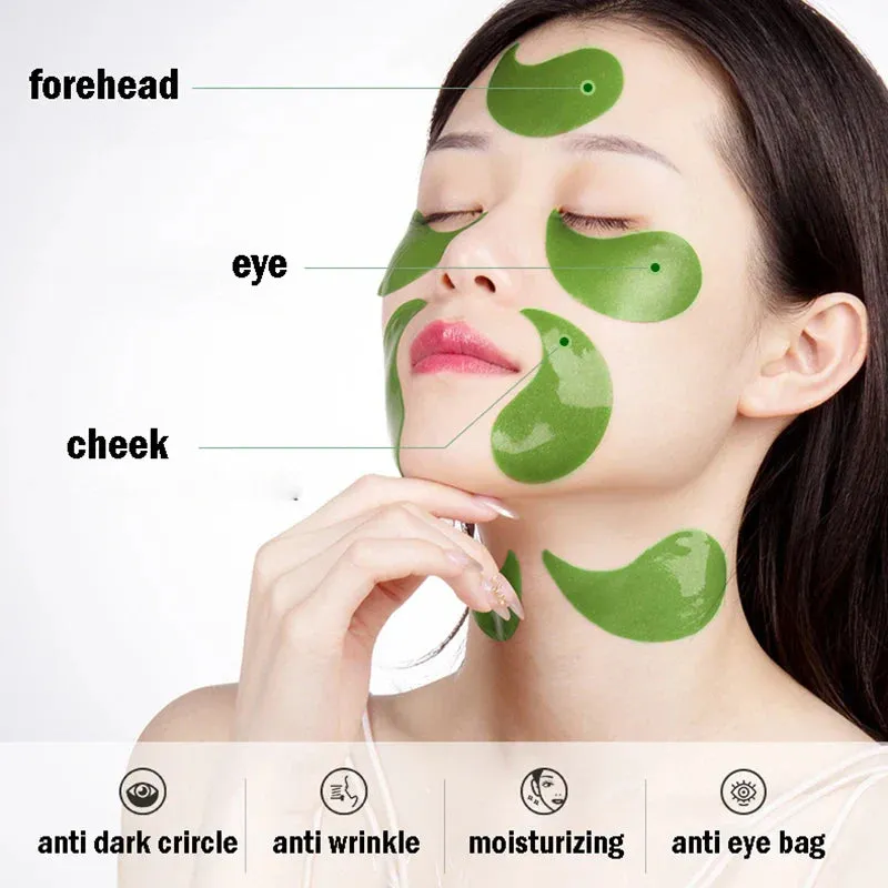 60 Piece Fullerene Avocado Eye Mask Anti Dark Circles & Bags