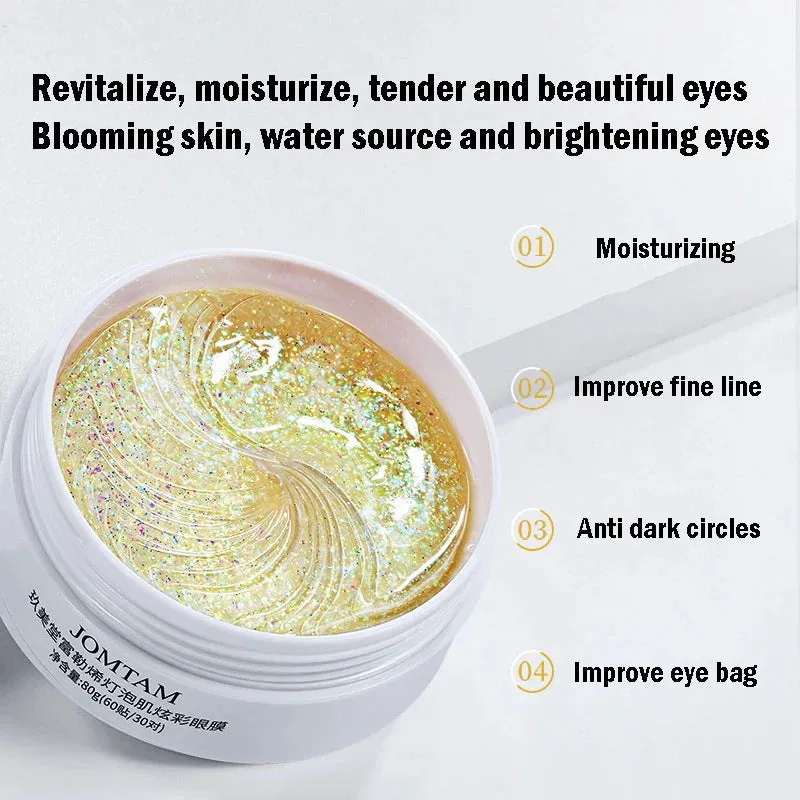 60 Piece Fullerene Avocado Eye Mask Anti Dark Circles & Bags
