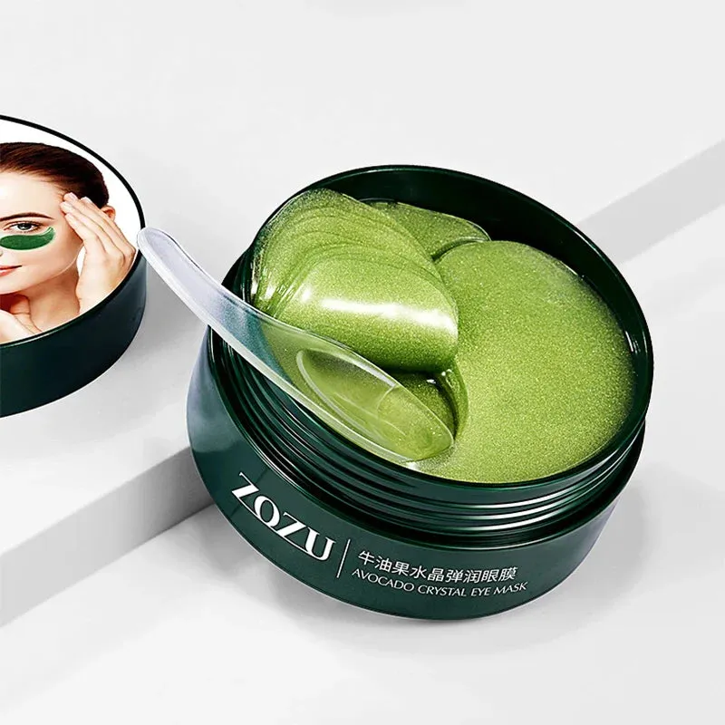 60 Piece Seaweed Avocado Collagen Eye Mask Anti Dark Circles & Bags