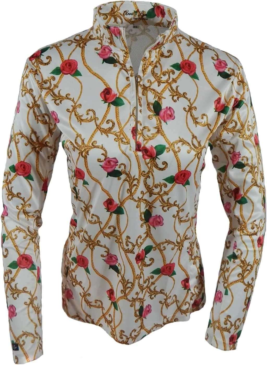 Anni Lyn Sportswear Women's Ventilated Long Sleeve Sun Shirt