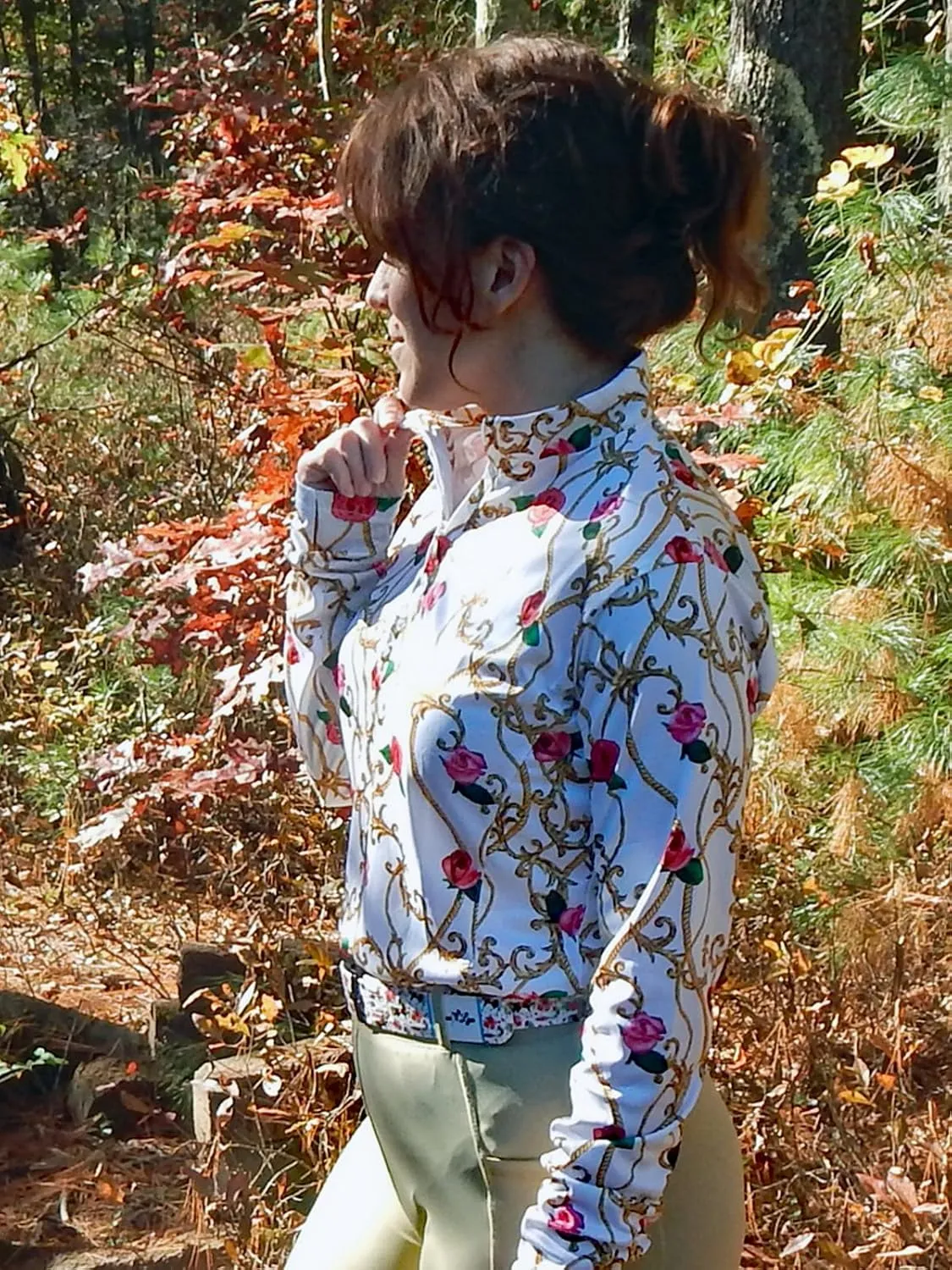 Anni Lyn Sportswear Women's Ventilated Long Sleeve Sun Shirt
