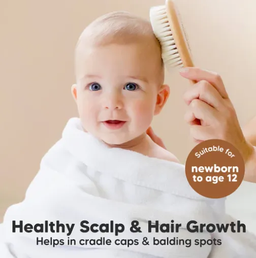 Baby Wooden Hairbrush