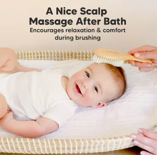 Baby Wooden Hairbrush