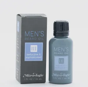 Beard Oil By Mixologie (III- Seductive & Sophisticated)