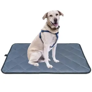 Bite Resistant Anti-slip Waterproof Washable Crate Pad for Small, Medium, and Large Dogs