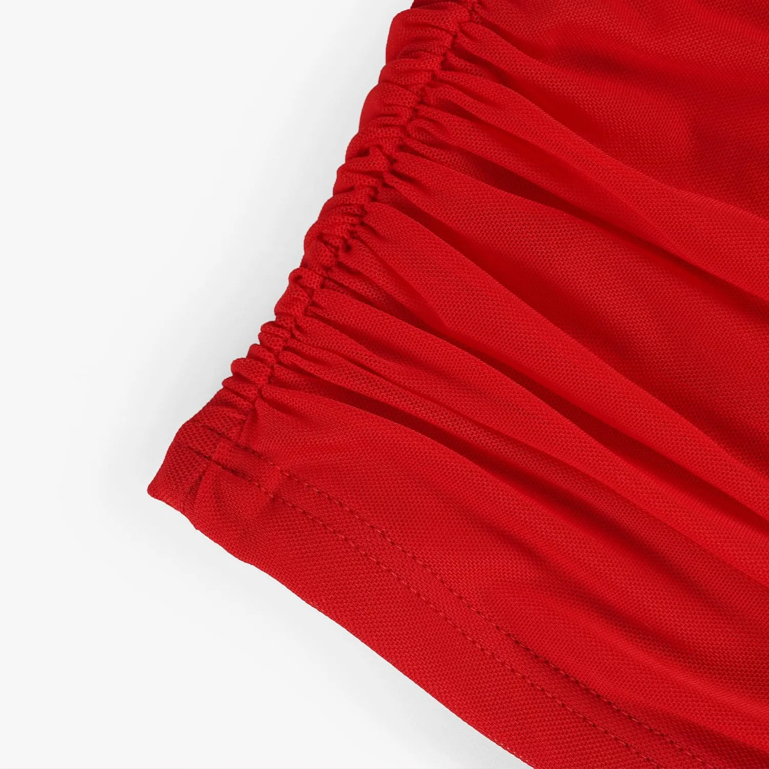 Bralette for Women Camisoles Racerback Double-Layered Crop Spaghetti Strap Ruched Mini Club Top