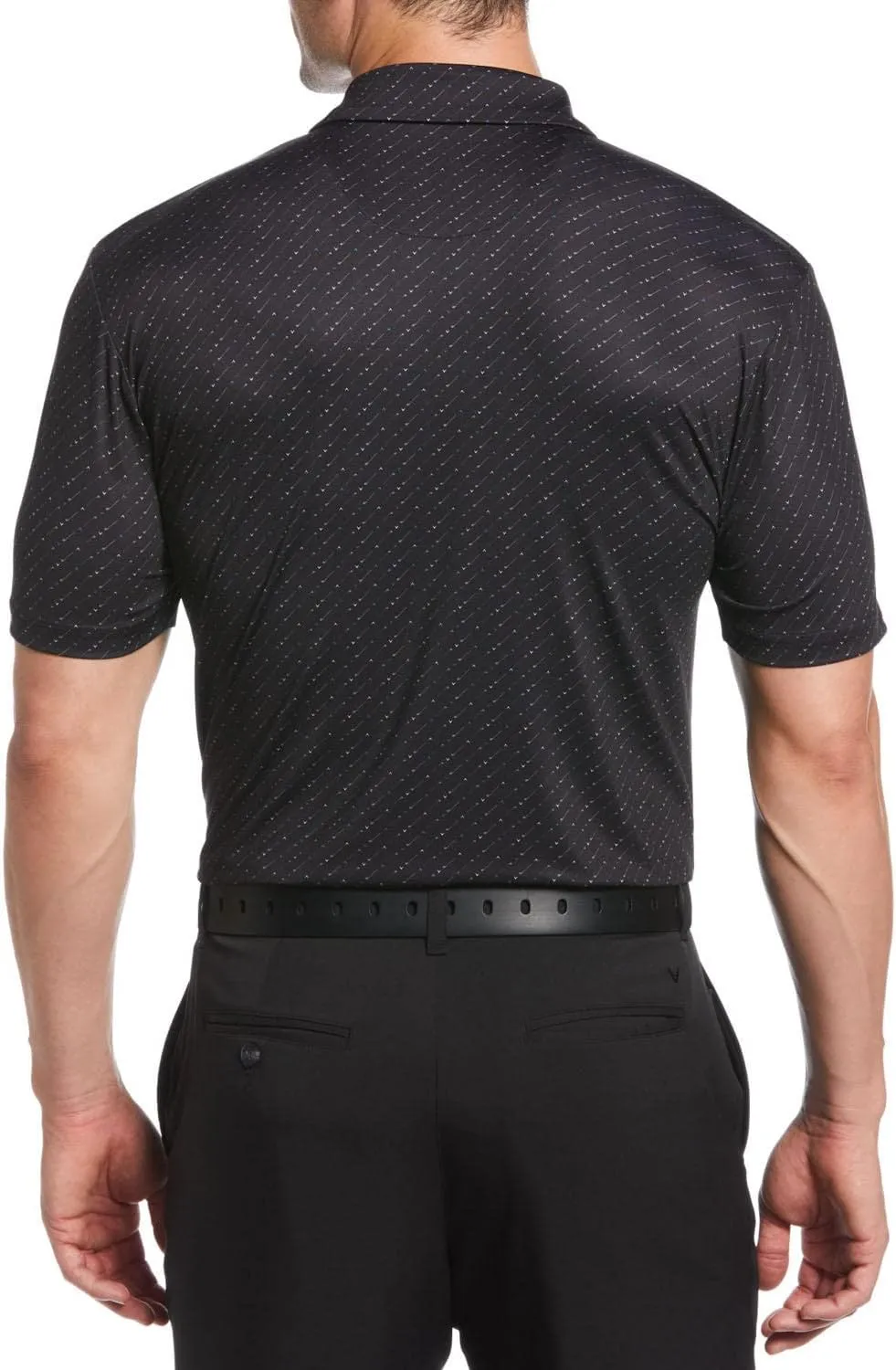 Callaway Performance Golf Polo, Men's Polo Shirt with Moisture-Wicking Technology 3 Button Placket