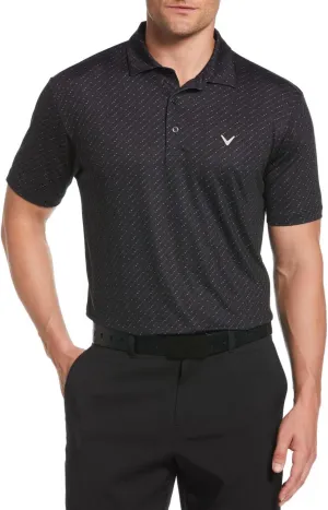 Callaway Performance Golf Polo, Men's Polo Shirt with Moisture-Wicking Technology 3 Button Placket