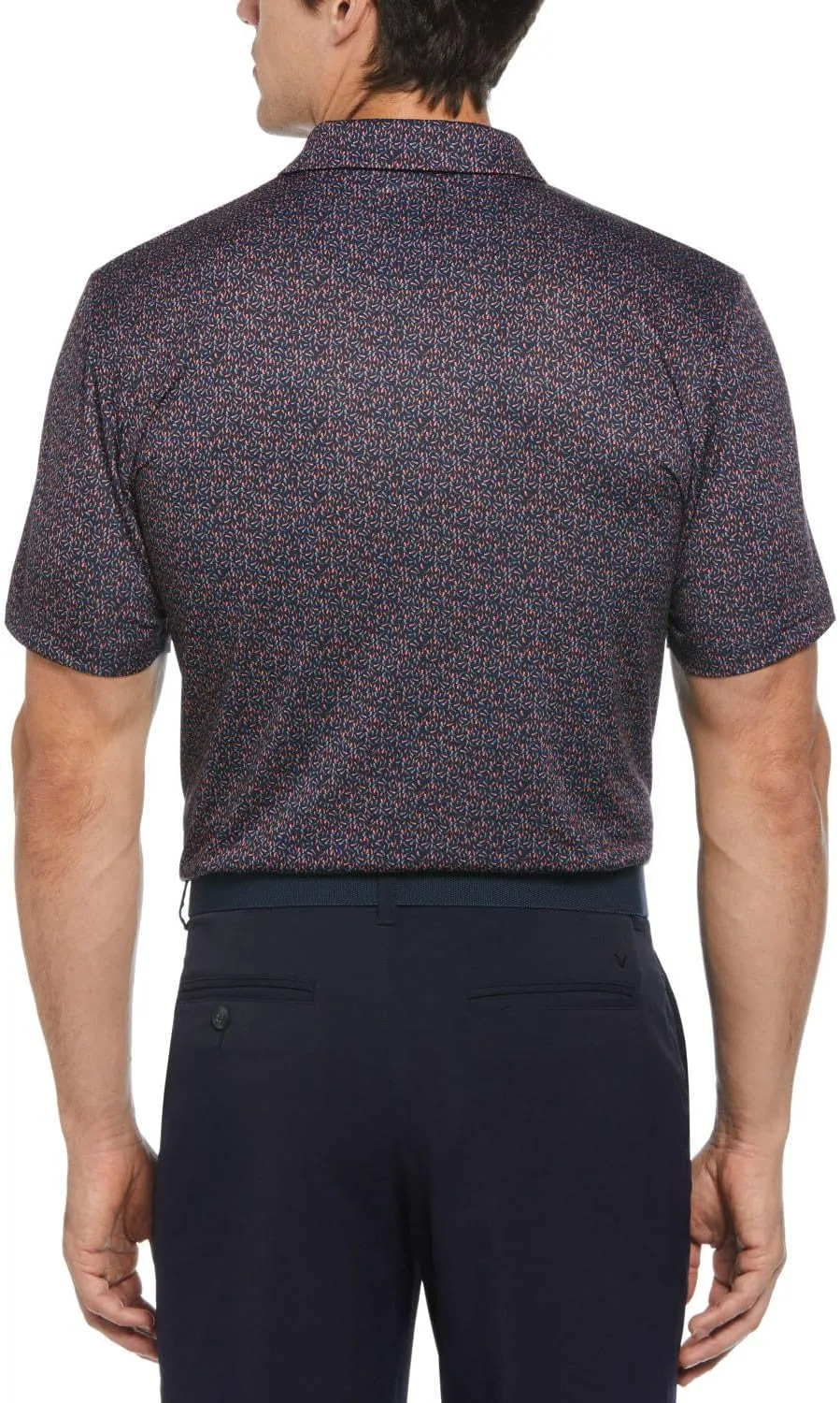 Callaway Performance Golf Polo, Men's Polo Shirt with Moisture-Wicking Technology 3 Button Placket