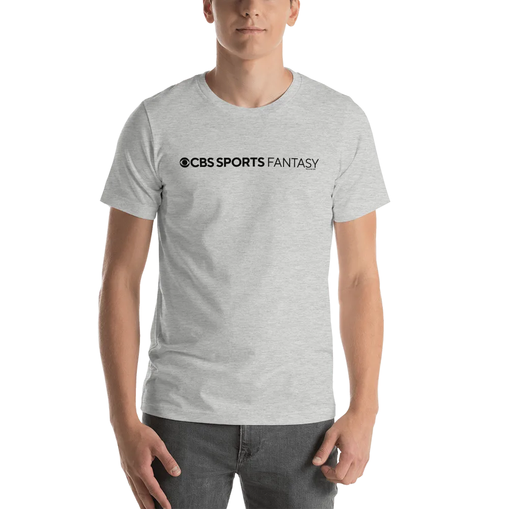 CBS Sports Fantasy Logo Adult Short Sleeve T-Shirt