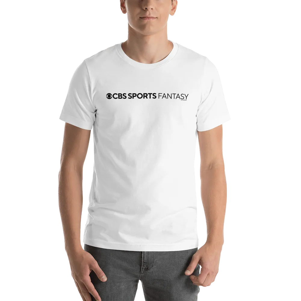 CBS Sports Fantasy Logo Adult Short Sleeve T-Shirt