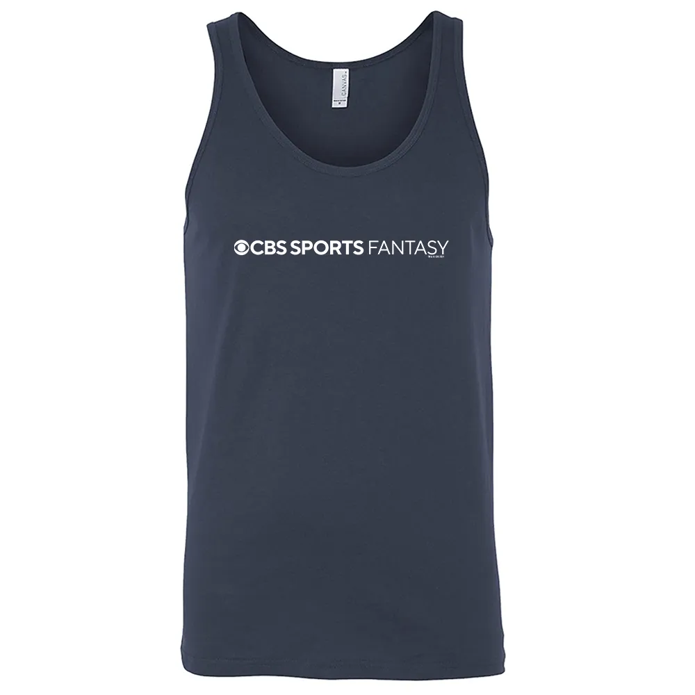 CBS Sports Fantasy Logo Adult Tank Top