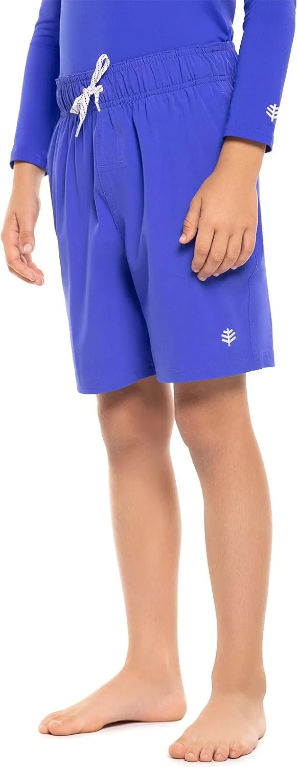 Coolibar UPF 50  Boys' Island Swim Trunks - Sun Protective