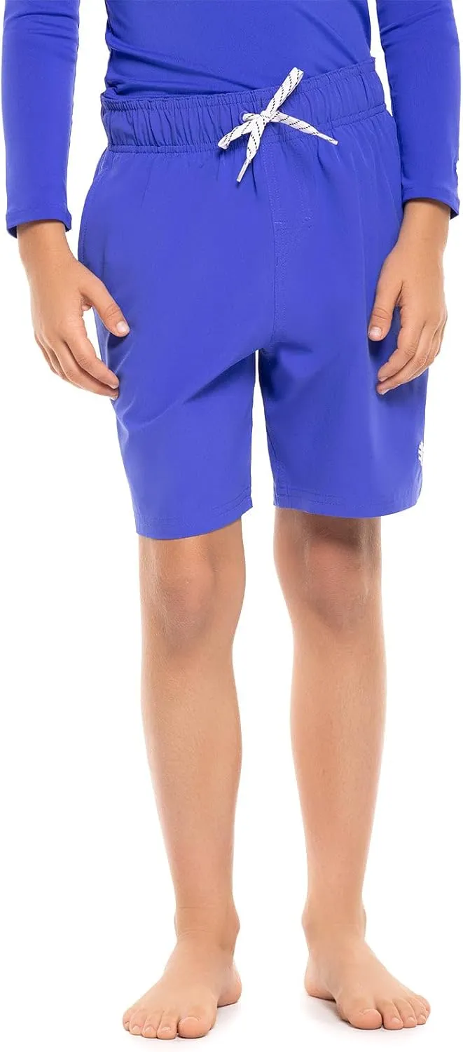Coolibar UPF 50  Boys' Island Swim Trunks - Sun Protective
