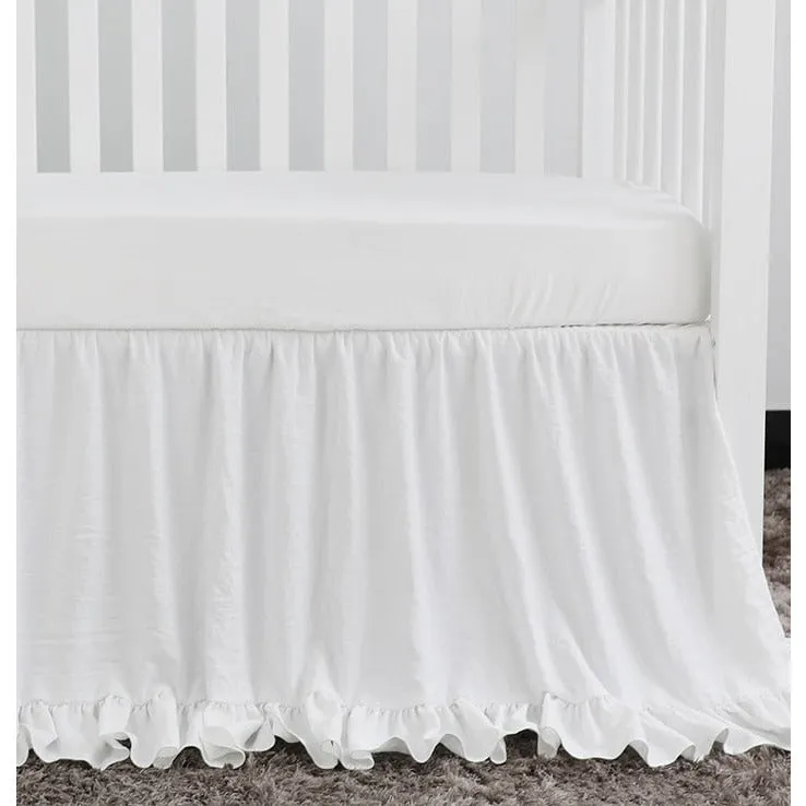 Crib Bed Skirt for Baby Crib