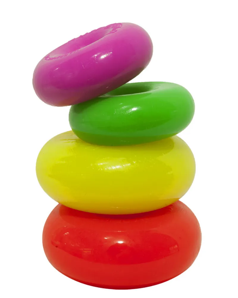 Dawg-Nut Rubber Dog Toy (Guaranteed Tough | Made in the USA)