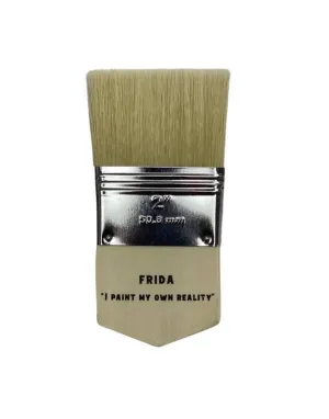 Frida 2" Flat Clay & Chalk Paint Brush