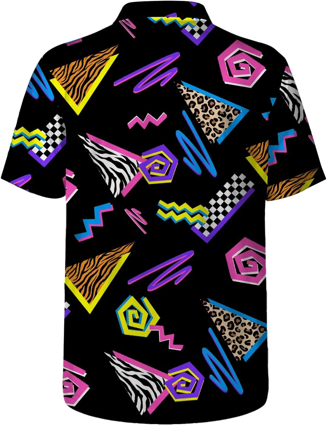 Funny Golf Shirts for Men,Funny Golf Polos for Men Short Sleeve,Mens 70s 80s Outfit Funny Hawaiian Golf Shirt