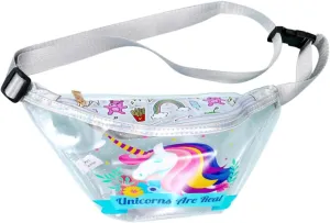 GALPADA Unicorn Pouch Pvc Waist Pack Multi-purpose Fanny Pack for Women for Outdoor Activities and Travel