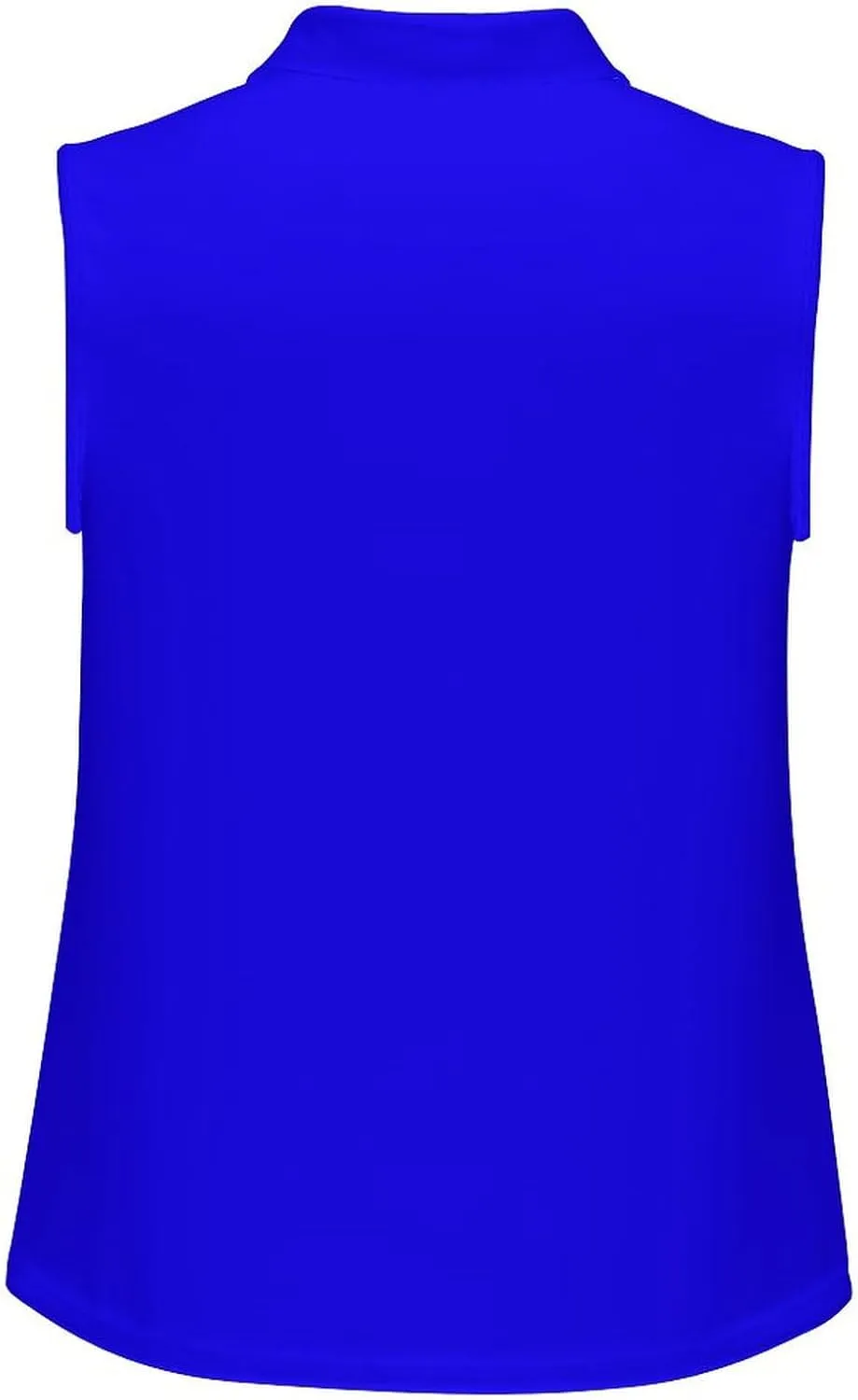 JooMeryer Women Golf Shirt Sleevless Lapel Collar Button Up Quick Dry Tank Top Polo Shirts