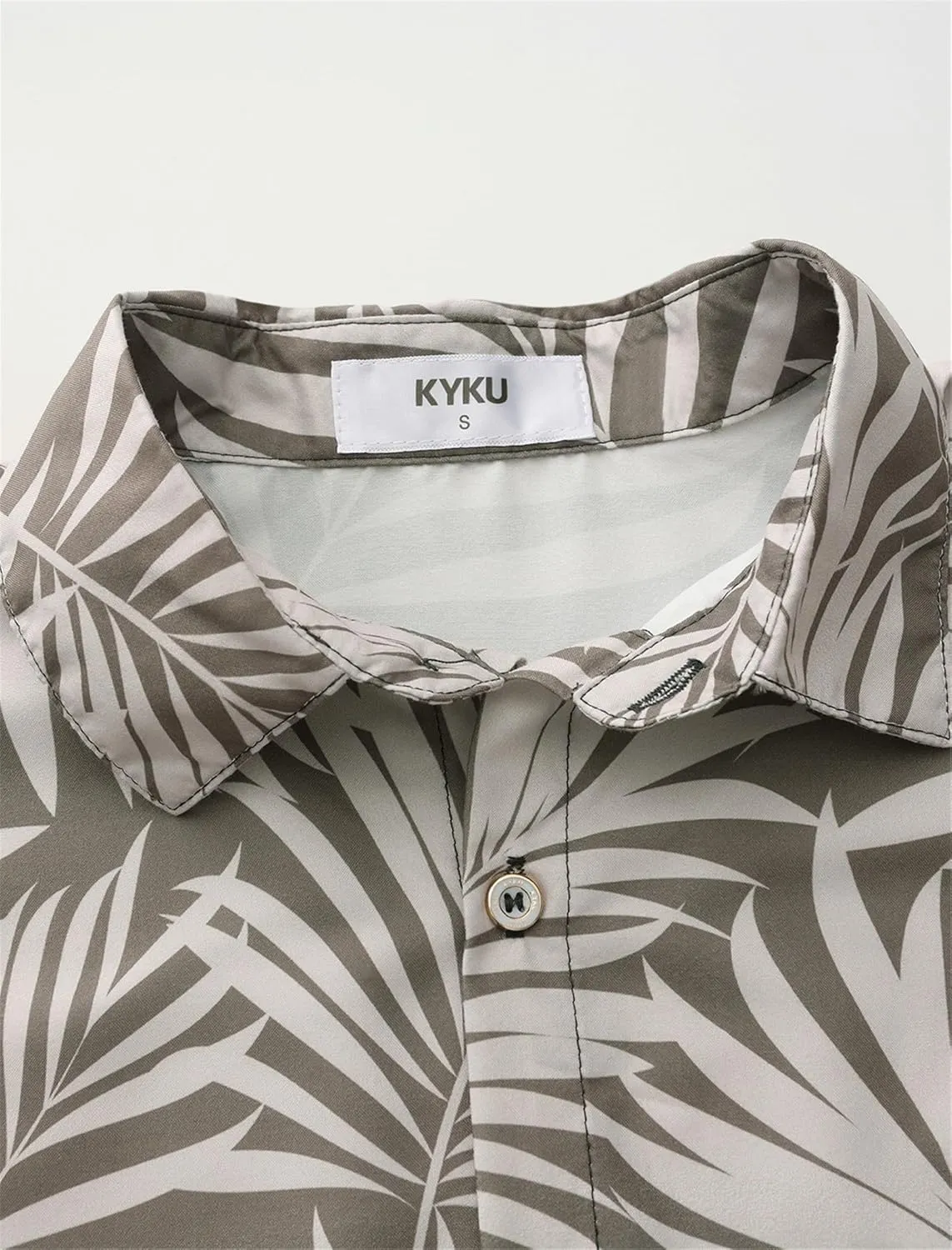 KYKU Hawaiian Shirt for Men - Funny Vacation Tropical Beach Shirts Short Sleeve Button Down Summer Clothes with Pockets