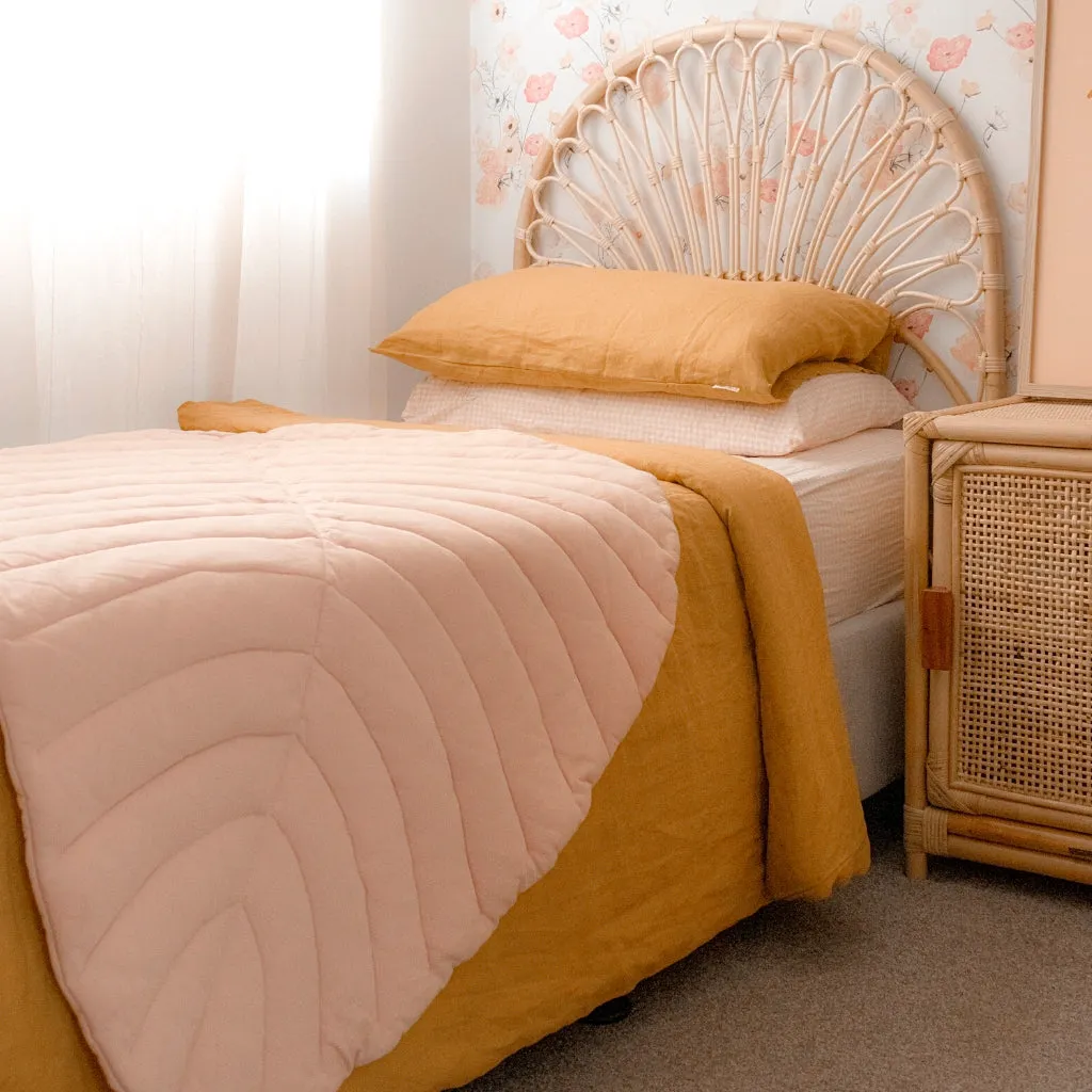 Leaf Cotton Playmat - Blossom