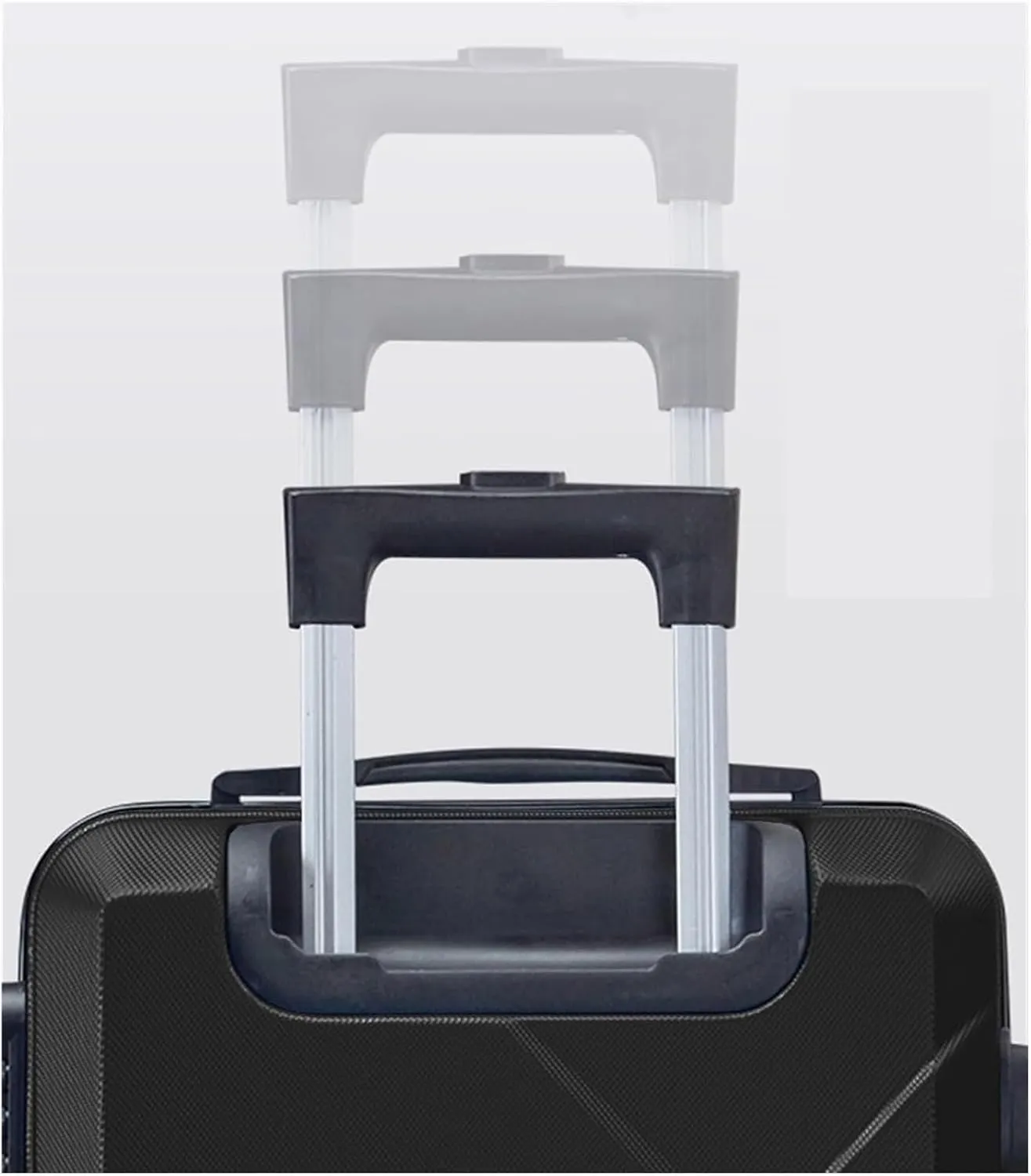 LuggageSuitcases With Wheels Carry On Luggage Hard Shell Luggage Stylish Simple Luggage Suitcase Combination Lock Trolley Luggage For Business Trips Travel Outdoor Use Lightweight ( Color : Sliver ,