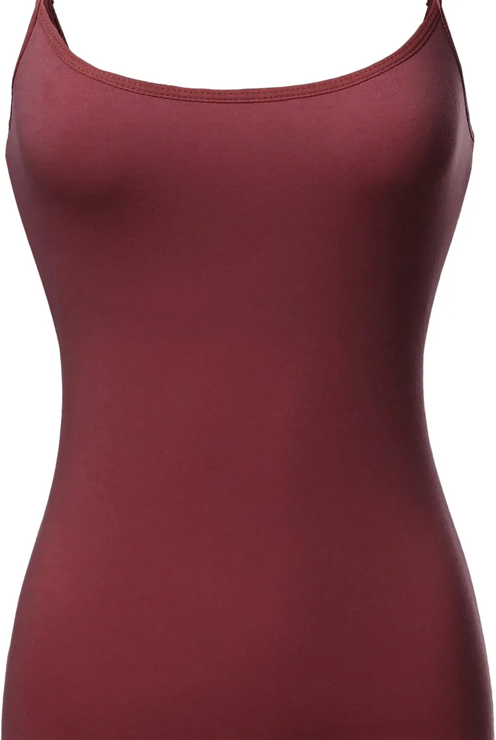 Made by Emma Women's Adjustable Camisole for Women Spaghetti Strap Tank Top Camisoles
