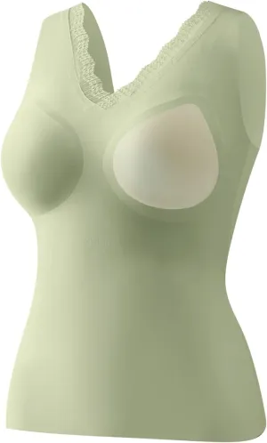 Mastectomy Camisoles with Prosthesis Breast, Women Tank Top with Prosthesis Breast for Post Mastectomy