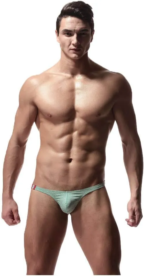 Mens Shorts Low Waist Mens Briefs Athletic Supporter Men Rainbow Men Sport Underwear Men boxer Briefs for Gym Sp D
