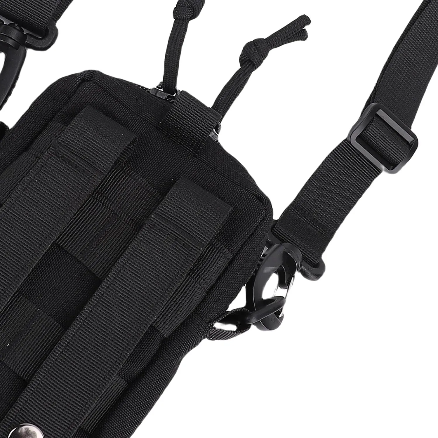 Outdoor Phone Waist Bag Water Bottle Holder Adjustable Buckle Nylon Elastic Hanging Pouch for Travel Hiking Sports with Detachable Design Lightweight Durability