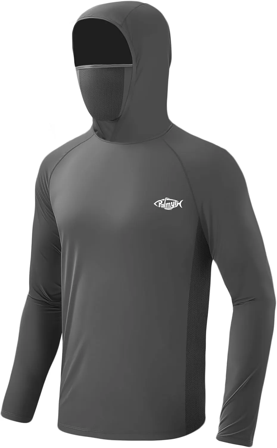 Palmyth Fishing Hoodie for Men Long Sleeve Sun Protection UV UPF 50  Shirts