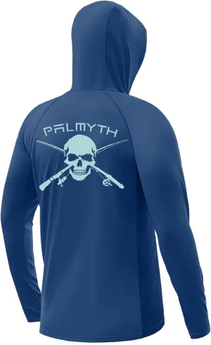 Palmyth Fishing Hoodie for Men Long Sleeve Sun Protection UV UPF 50  Shirts