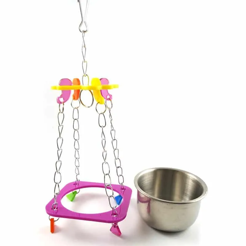 Parrot Feeding Bowls of 2 Sizes