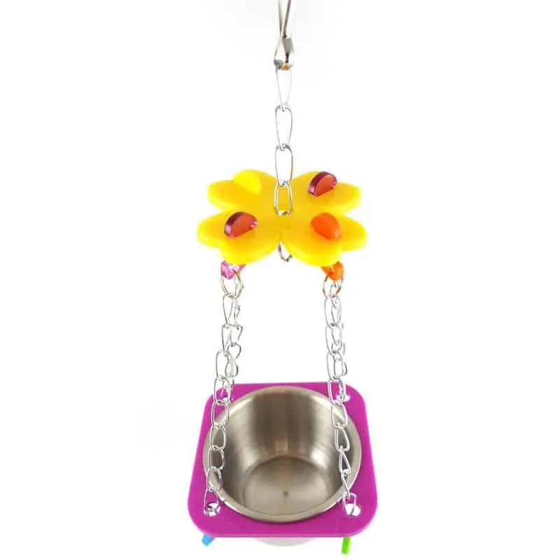 Parrot Feeding Bowls of 2 Sizes