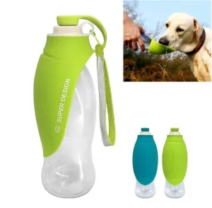 Pet Portable Drinking Cup For Dogs & Water Bottle. Portable outdoor bottle.