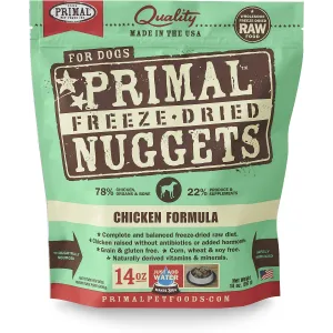 Primal Dog Freeze-Dried Chicken Nuggets