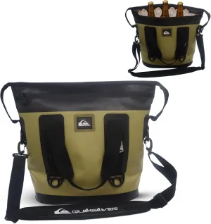 Quiksilver Tote Insulated Cooler Bag, Large Soft Cooler with IPX7 Waterproof Zipper, Leakproof Tote  Cooler Bags Insulated for Travel, Grocery, Beach, Picnic, Outdoor Use