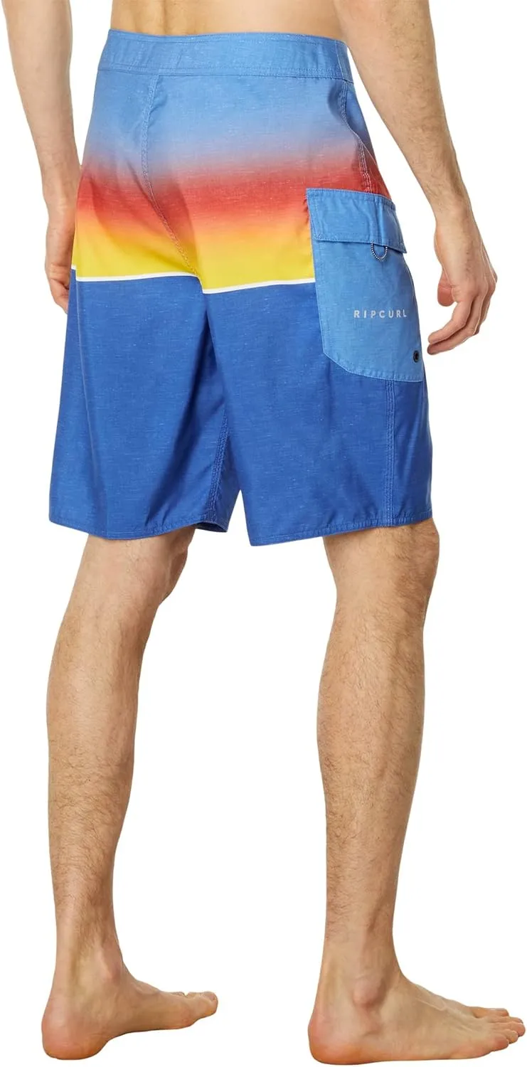 Rip Curl Dawn Patrol 21" Boardshorts for Men - Ripsuede Fabric - Pure Polyester - Engineered Sublimation Print