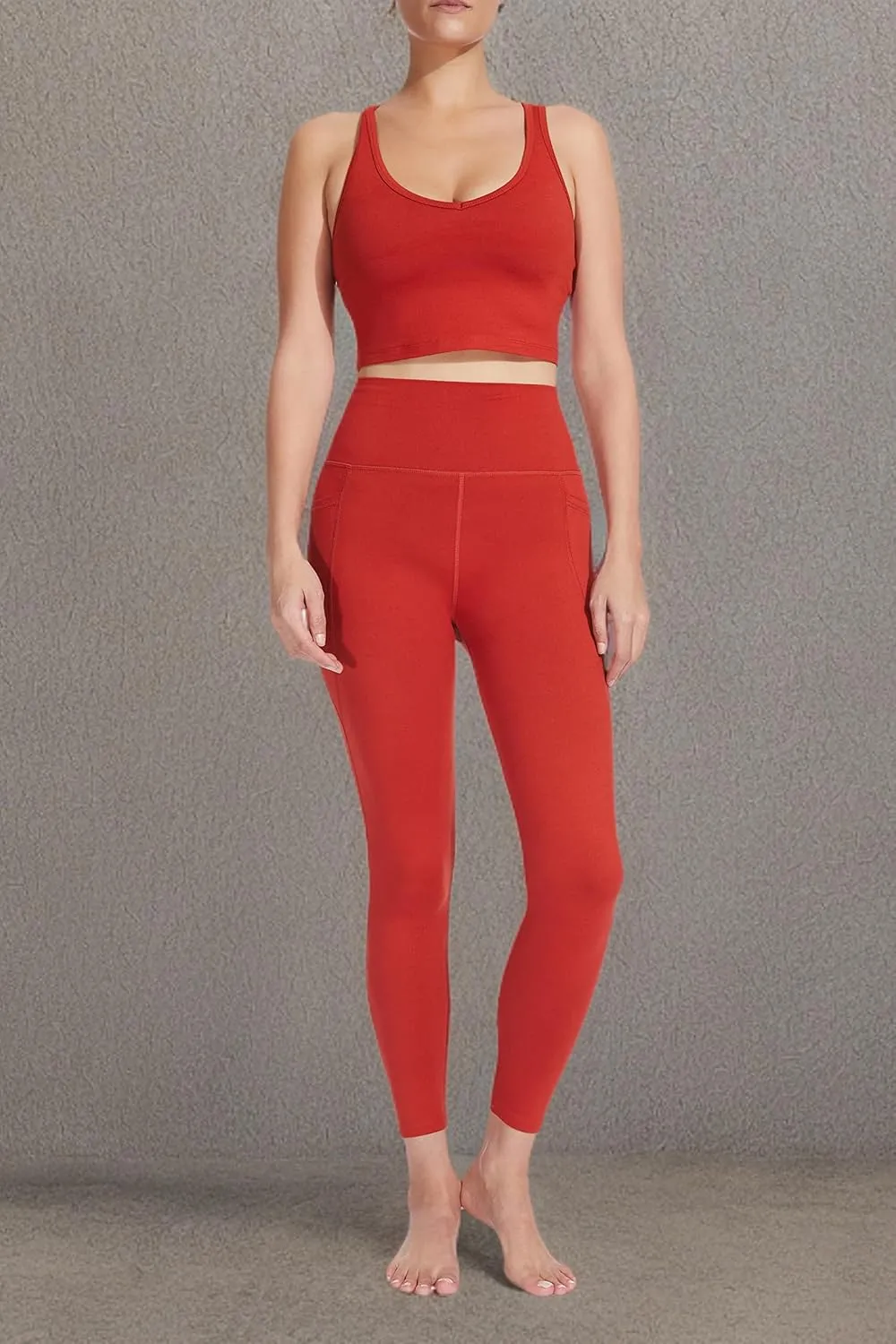 Sage Collective Women's Leggings-Tummy Control, Yoga, Pilates, Running, Workouts, Cycling, Casual Wear