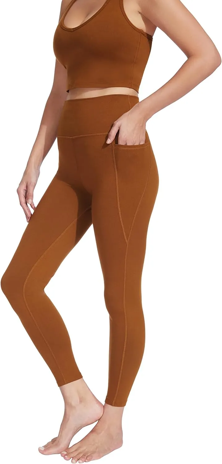 Sage Collective Women's Leggings-Tummy Control, Yoga, Pilates, Running, Workouts, Cycling, Casual Wear