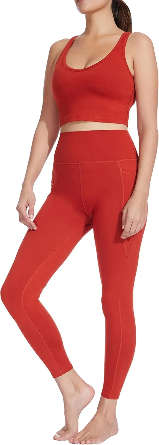 Sage Collective Women's Leggings-Tummy Control, Yoga, Pilates, Running, Workouts, Cycling, Casual Wear