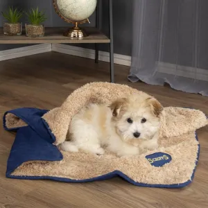 Scruffs Cosy Snuggle Dog Blanket - Blue