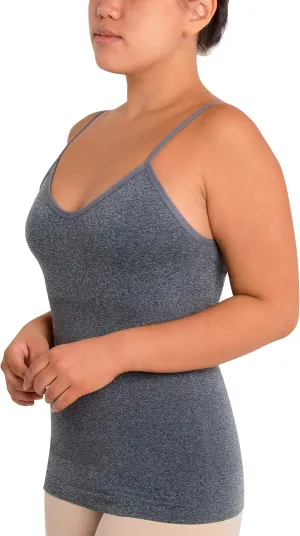Skinnygirl Women's Scoop Neck Seamless Shaping Camisole, 3-Pack