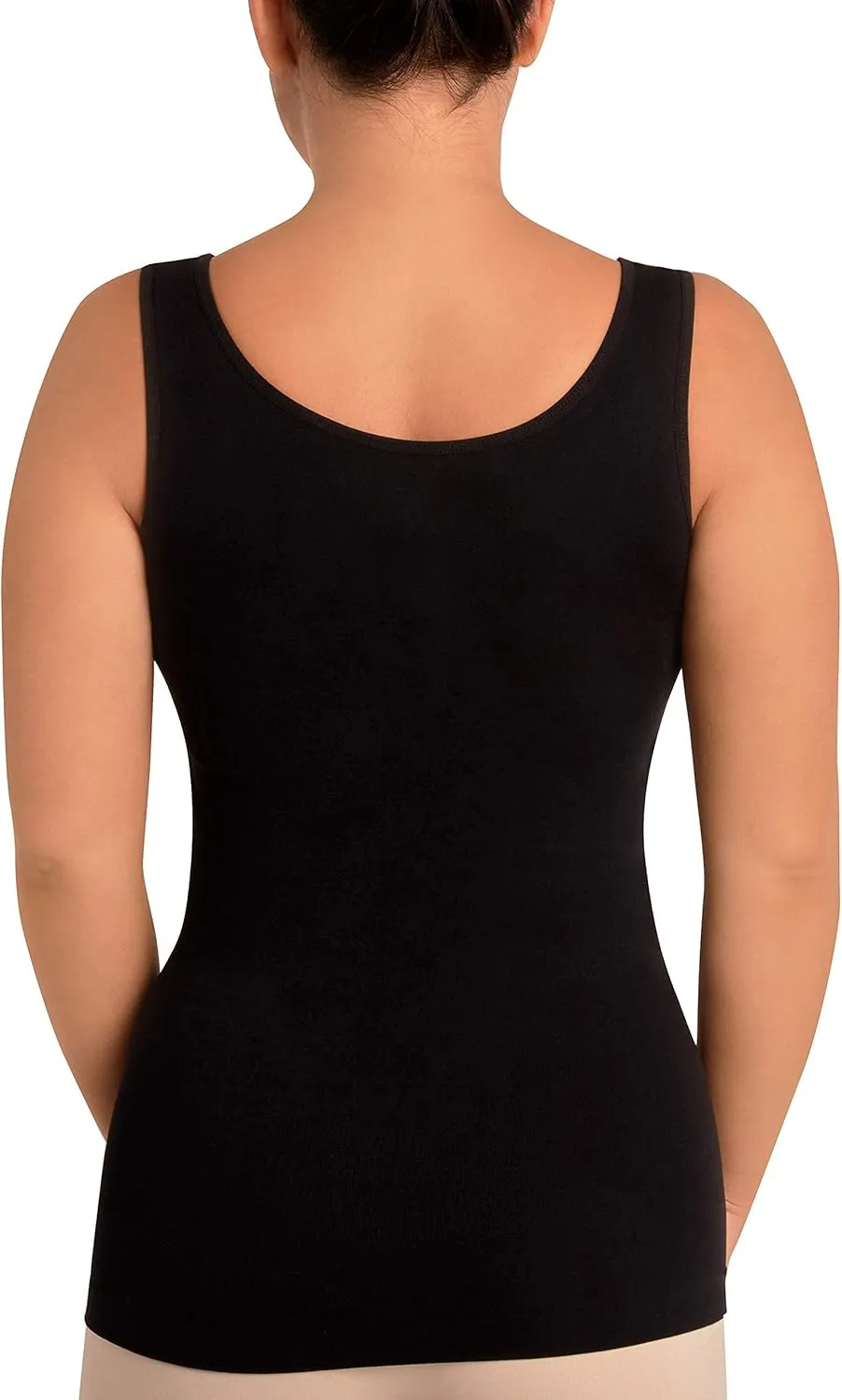 Skinnygirl Women's Scoop Neck Seamless Shaping Camisole, 3-Pack